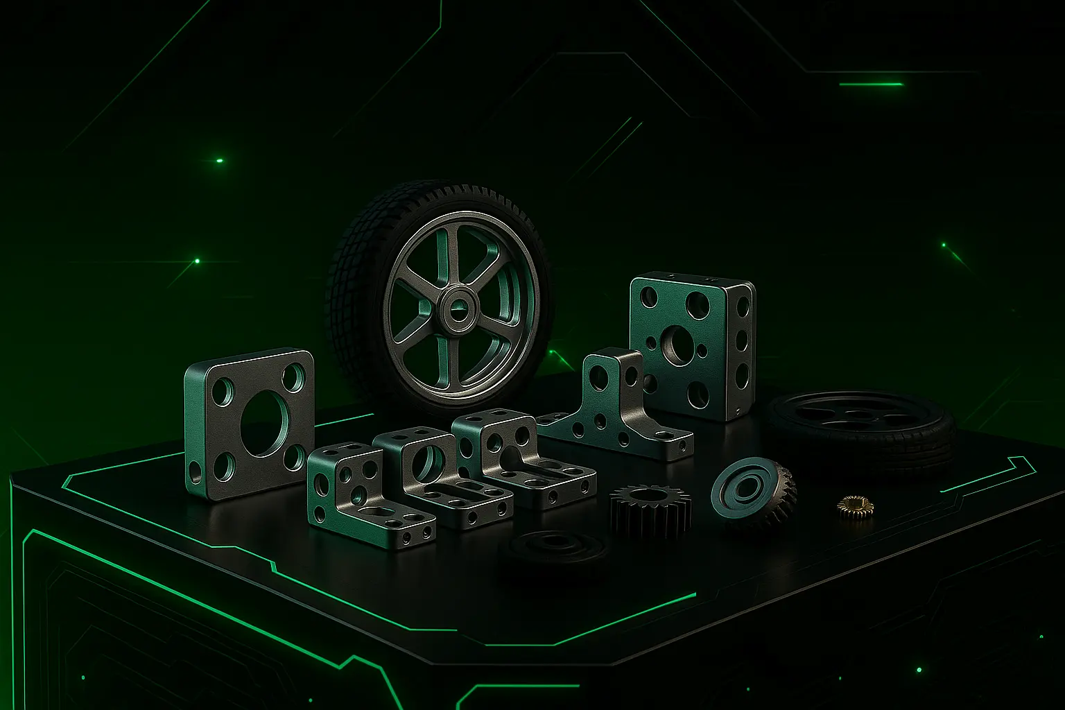 Robot Building Components