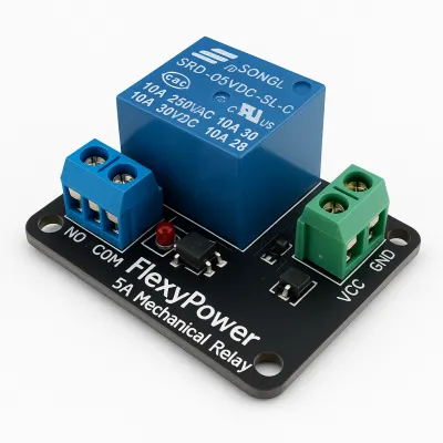 Product FlexyPower 5A Mechanical Relay model 6F08DF Image