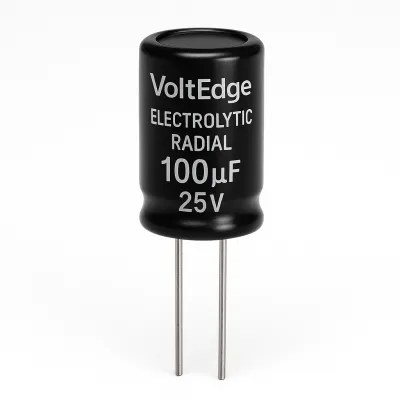 Product VoltEdge Electrolytic Radial Capacitor model 26CD33 Image