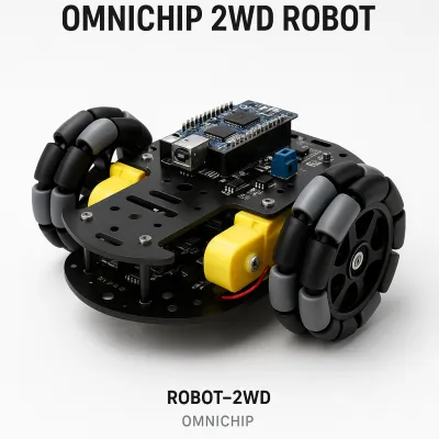Product OmniChip 2WD Robot model A7587A Image
