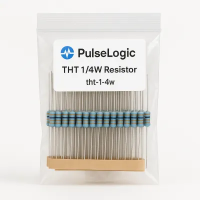 Product PulseLogic THT 1/4W Resistor model B4C7CF Image