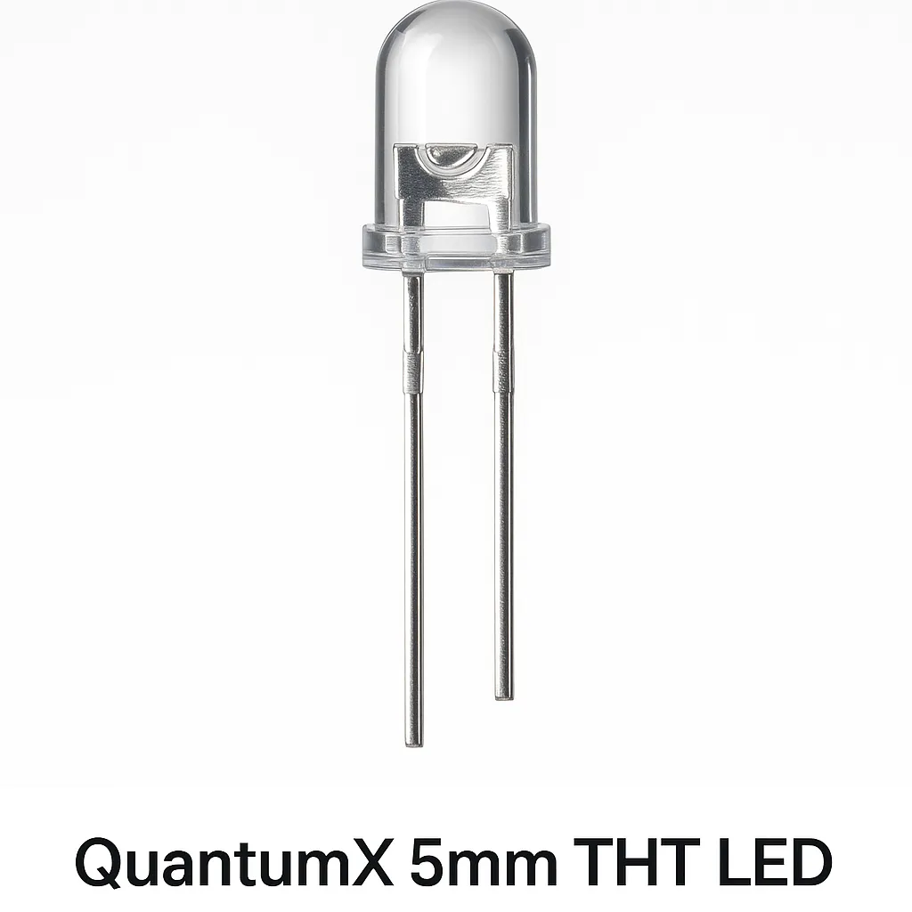 QuantumX 5mm THT LED model 5655F7