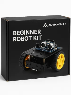 AlphaModule Beginner Robot Kit model 75584F