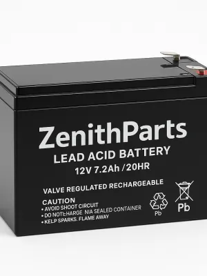 ZenithParts Lead Acid Battery model A3A869