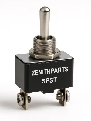ZenithParts SPST Toggle Switch model 35DAD6